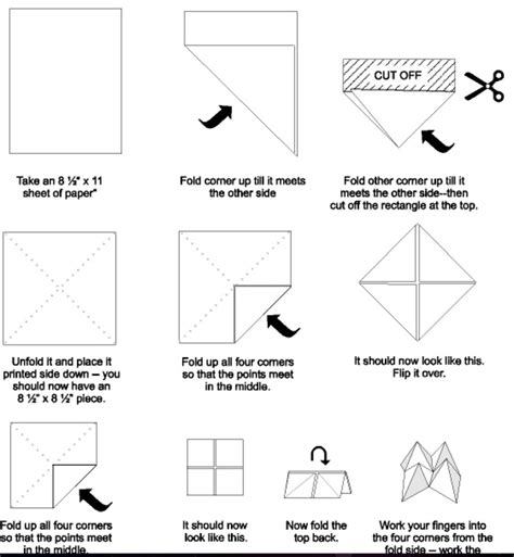 How To Make An Origami Fortune Teller Wehavekids