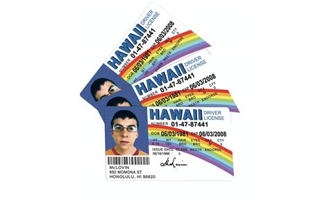 Buy Ba1 Gag Ts Mclovin Id Card 3 Pack Fake Id License Funny