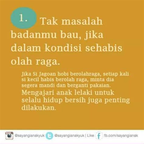 14 nasihat ibu utk anak lelakinya | Pendidikan, Disiplin anak