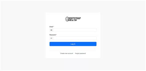 Bootstrap 5 Login Form With Company Logo Bootstrapbrain