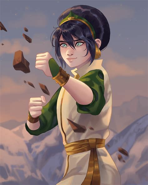 Toph Beifong Art By Tadpoleart12 Rthelastairbender