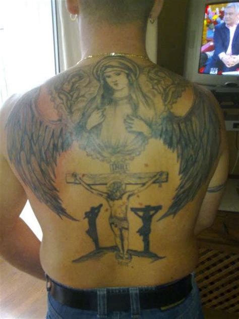 Tatoos wrist tattoos unique tattoos back tattoo women upper. Big Christian Tattoo On Back