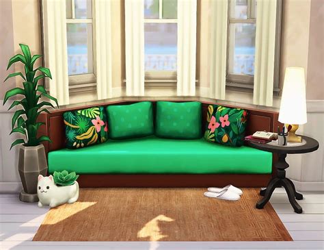 Sims 4 Bay Window Seat Cc Homeinteriorpedia