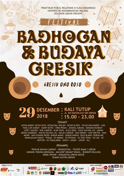 Hal tersebut merupakan pendidikan yang baik karena mereka adalah generasi masa depan yang senantiasa bisa meningkatkan gaya hidup dan perilaku. Gambar Poster Festival Budaya