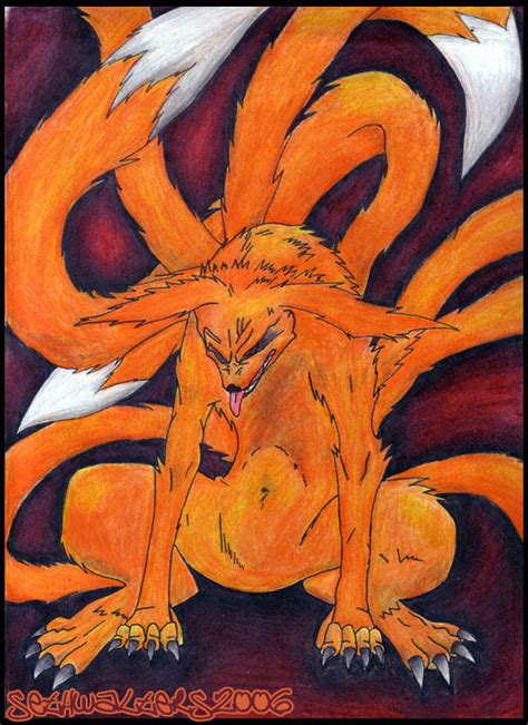 Naruto As A 9 Tailed Fox By Bannedparticipant On Deviantart