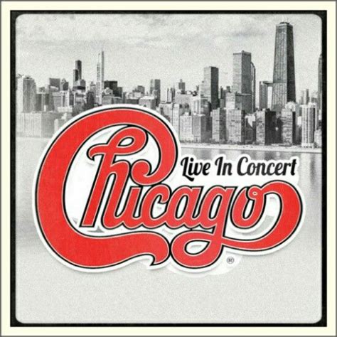 Chicago The Band Live In Concert Poster Designs