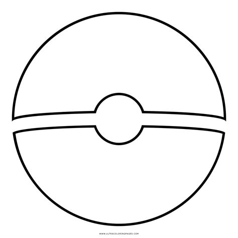 Pokemon Pokeball Coloring Pages Sketch Coloring Page