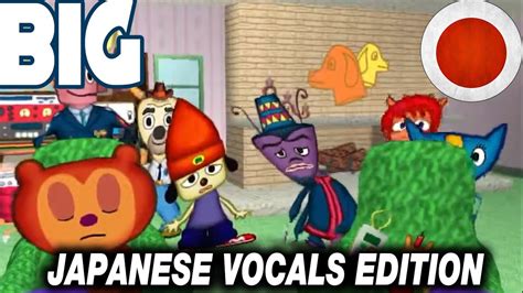 Parappa The Rapper 2 Big Sung In Japanese By Myself Cgkaraoke Youtube