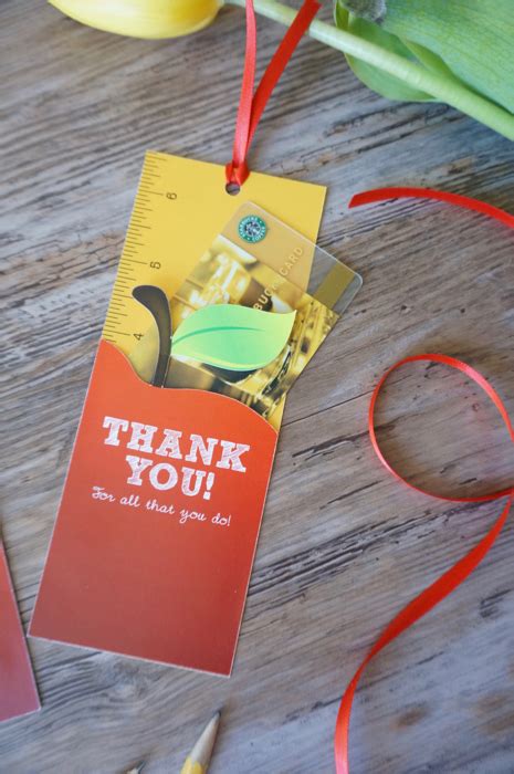 fun ways to give gift cards for teacher appreciation - It ...