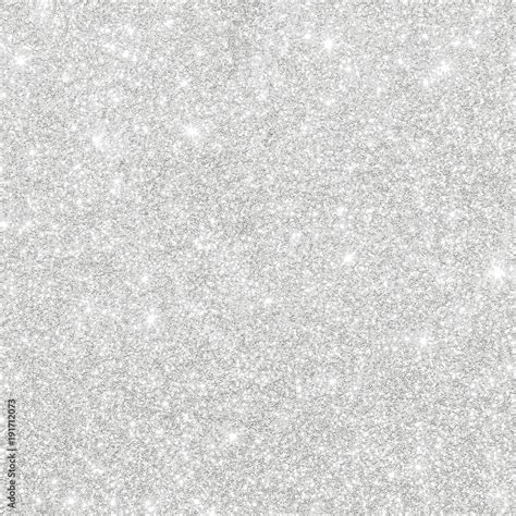Silver Glitter Texture White Sparkling Shiny Wrapping Paper Background