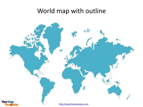 Powerpoint Global Map Template Peatix