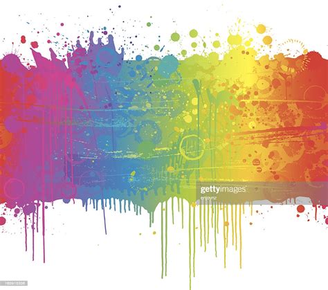 Grunge Rainbow Background High Res Vector Graphic Getty Images