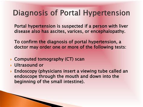 Ppt Portal Hypertension Causes Symptoms Daignosis Prevention And