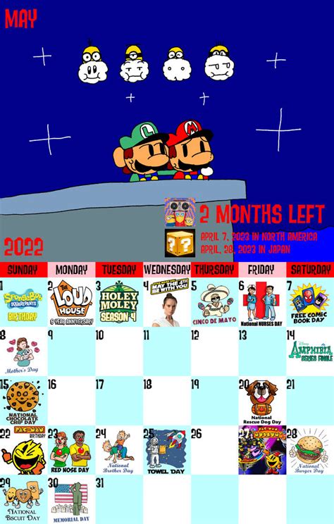 Super Mario And Minions Calendar Mayhem May By Toontrev On Deviantart