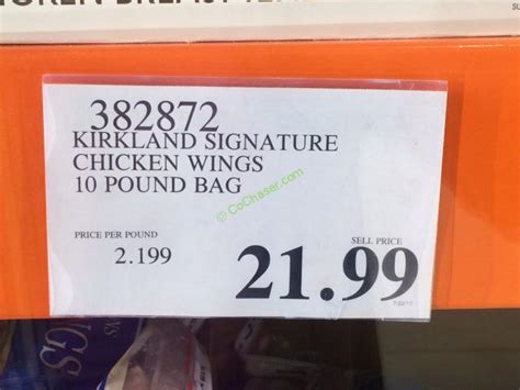 Kirkland Signature Chicken Wings Pound Bag Cooking Instructions Costco Chicken Wings Bag
