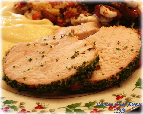 I hope you enjoy this boneless whole stuffed turkey demo! Roasted Boneless Turkey Breast