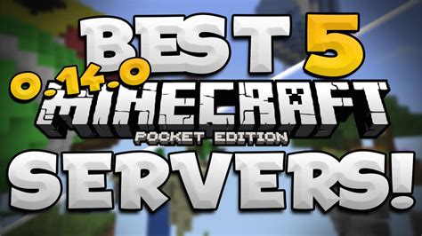 Mcpe 0143 Top 5 Multiplayer Servers Minecraft Pe Pocket Edition
