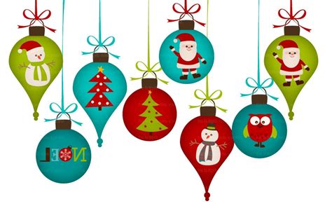 53 Christmas Ornaments Clip Art Clipartlook