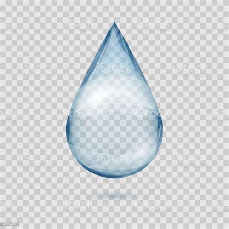 Please use and share these clipart pictures with your friends. Ilustración de Falling Transparent Water Drop Vector ...