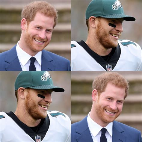 Sure, it sounds preposterous — but let's check the evidence. Eagles steer into Prince Harry-Carson Wentz conspiracy ...