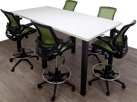 We did not find results for: Standing Height Conference Tables w/Square Black Legs ...