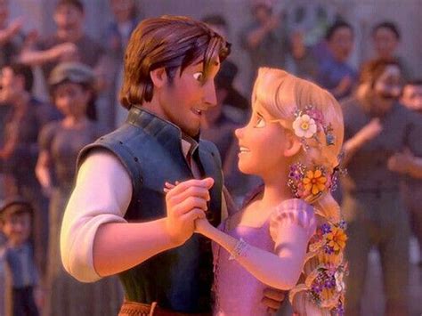 Flynn And Rapunzel When Theyre Dancing Disney Princes Rapunzel And Eugene Rapunzel