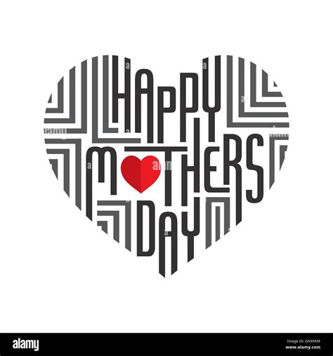 Happy Mothers Day Greeting Design Stock Vector Image And Art Alamy