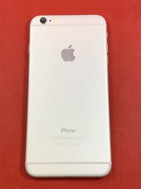 Apple Iphone 6 Plus Atandt Silver 16gb A1522 Lrts67639 Swappa