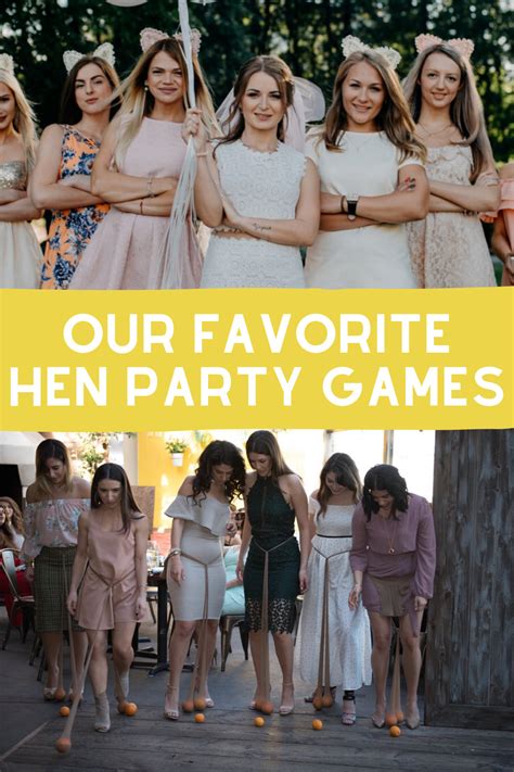 Classy And Fun Hen Party Games Peachy Party Hen Party Games Party
