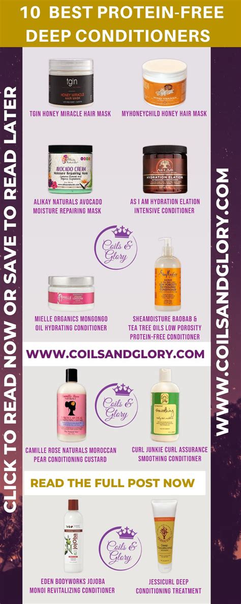 Yes, i did say cold water. 10 Best Protein-Free Deep Conditioners For Protein ...