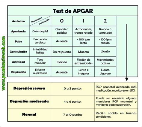 Apgar ⋆ Prontuarioweb