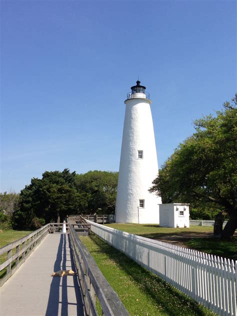 Ocracoke Island Lighthouse Outer Banks North Carolina