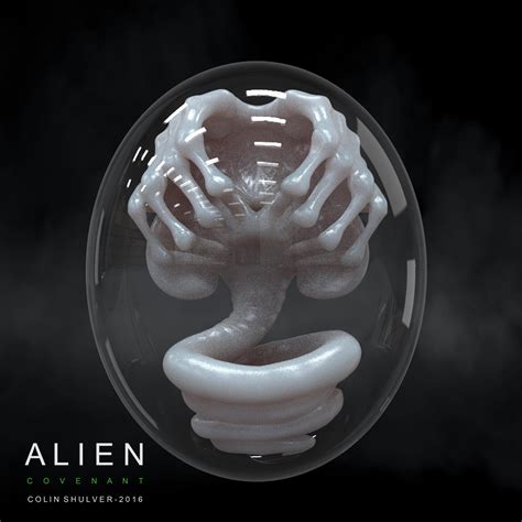 Alien Covenant Protomorph Concept Art By Colin Shulver