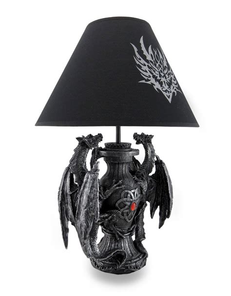 Ebros gift large sculptural night fury guardian dragon wall. Amazing Dragon Lamps and Candle Holders for Home
