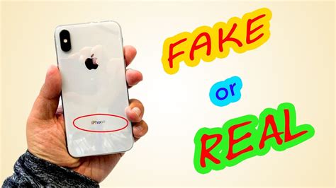 How To Spot A Fake Iphone X87 7s66s55s Youtube