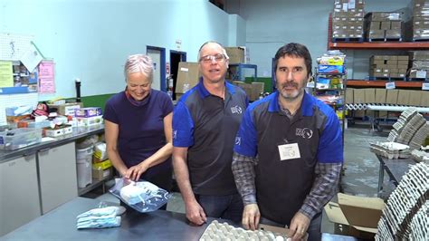Whether you have experience in teaching and nutrition, care about improving food access, are interested in working with local farmers, or simply want to give back to your community, your passion and time are important resources in the fight against hunger. Volunteering at Edmonton's Food Bank - YouTube