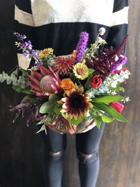 Shop for flowers, sweets, gifts and gift baskets by occasion & season. Sunflowers, dahlias, liatris and protea. Wow!!! (With ...