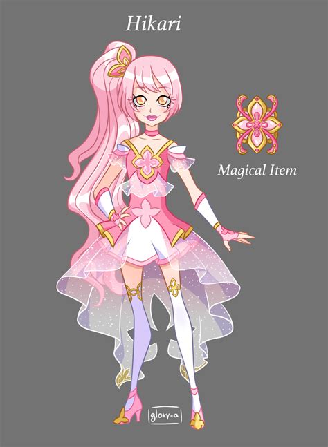 Hikari Magical Dress Rq By Gloryart W On Deviantart Magical Girl