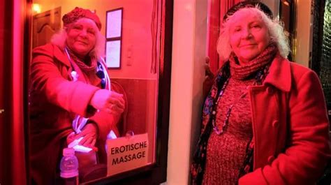 Louise And Martine Fokkens Amsterdams Oldest Prostitute Twins Retired After 50 Years Mirror