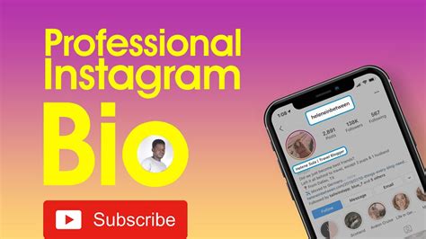 How To Create The Perfect Professional Instagram Bio 2020 Youtube
