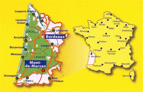 Didier goeytes #landes #info #actualité. 335 Gironde, Landes Michelin Local Map - France Maps ...