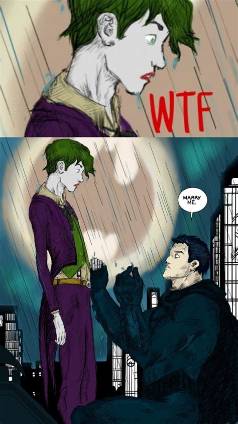 Bruce And Joker 2 Marry Me Https Mordredllewelynjones Tumblr