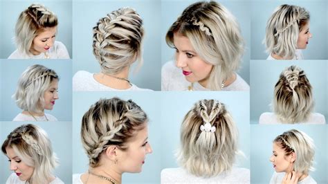 Wer morgens nicht viel zeit zum schneller lässt sich dieser look mit heißwicklern bewerkstelligen. Schulterlange Haare flechten: 15+ kinderleichte ...