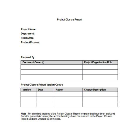 Free 9 Sample Project Closure Templates In Pdf Ms Word