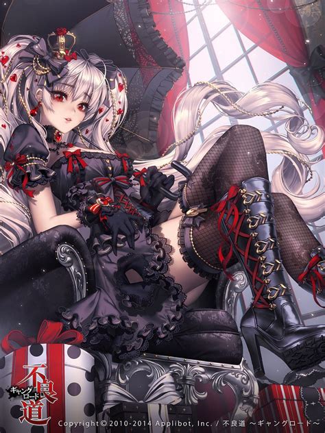 Anime Art Goth Gothic Fashion Gothic Lolita
