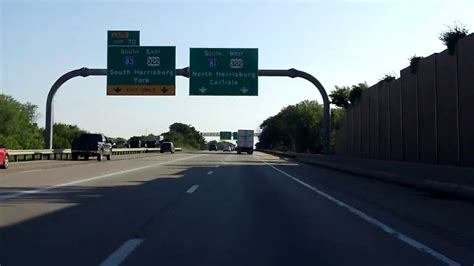 Interstate 81 Pennsylvania Exits 80 To 70 Southbound Youtube