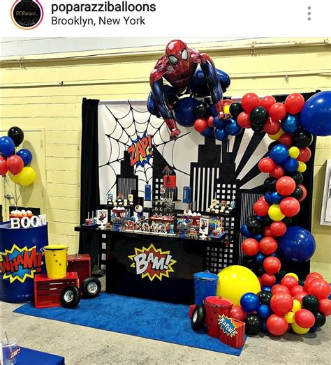 We've compiled a great list of inspirational treats to start the party. Superman Theme Birthday Party Dessert Table and Decor ...