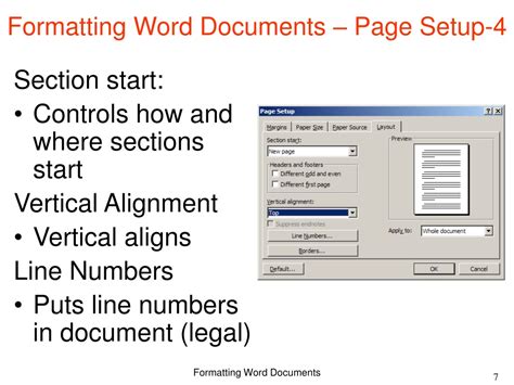 Ppt Formatting Word Documents Powerpoint Presentation Free Download