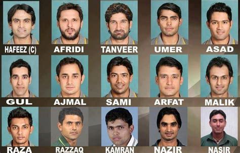 Pakistani Cricket Team In T 20 Series Picture All Information About