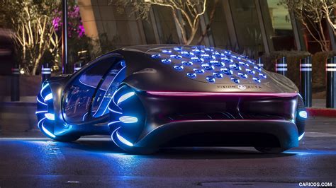 2020 Mercedes Benz Vision Avtr Concept In Las Vegas Rear Three
